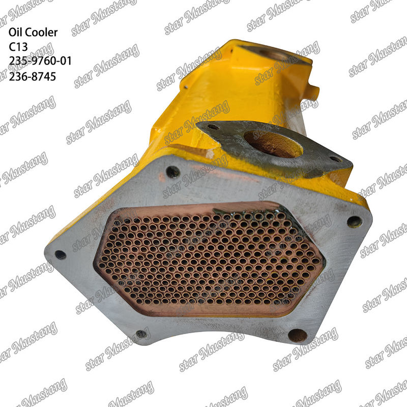 Yağ soğutucu C13 235-9760-01 236-8745 Caterpillar Motor yedek parçaları için