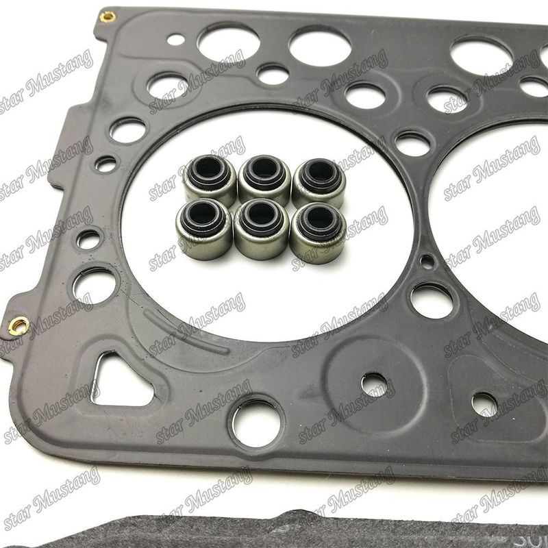 D722 D782 Tam Gasketi Set Baş Gasketi 1J092-03310 Üst 1J021-99350 Alt 1G470-99366 Kubota için Uygun