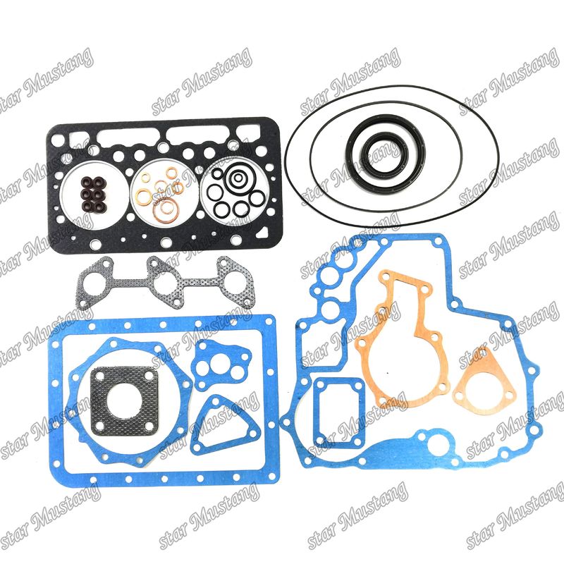 D722 D782 Tam Gasketi Set Baş Gasketi 16871-03310 Üst 1G021-99350 Alt 1G024-99360 Kubota için Uygun