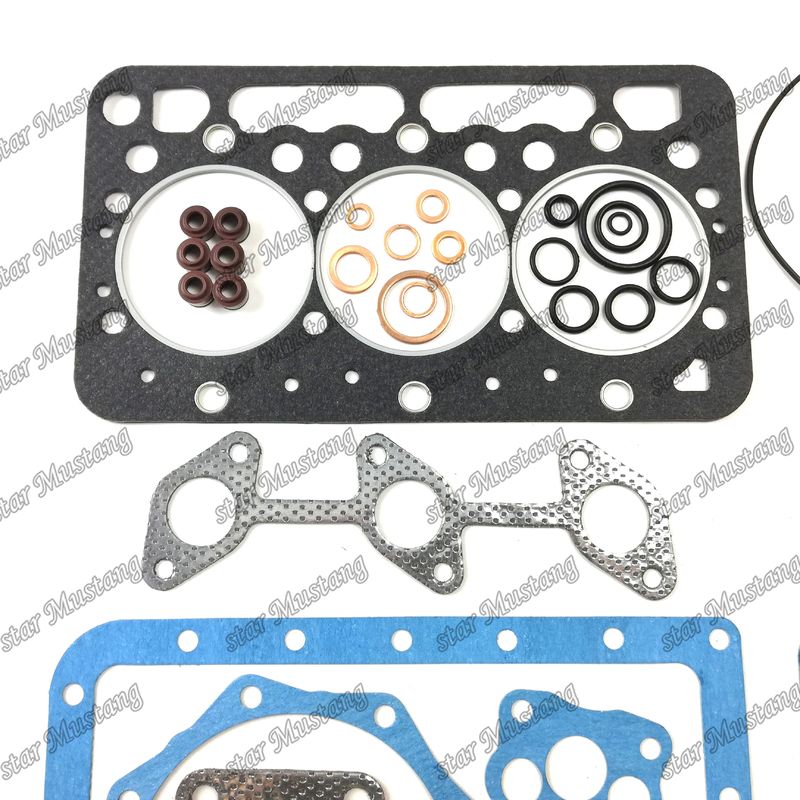 D722 D782 Tam Gasketi Set Baş Gasketi 16871-03310 Üst 1G021-99350 Alt 1G024-99360 Kubota için Uygun