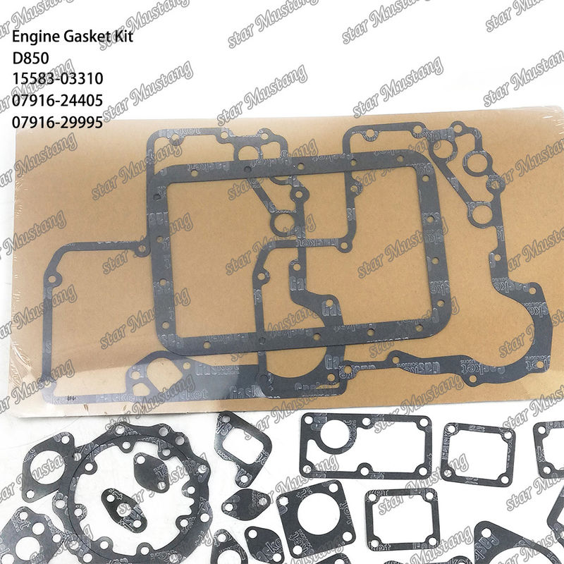 D850 Tam Gasketi Set Baş Gasketi 15583-03310 Üst 07916-24405 Alt 07916-29995 Kubota için Uygun