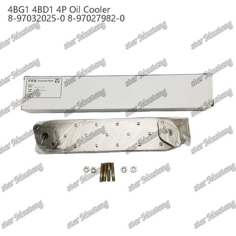 Yağ soğutucu 4BG1 4BD1 4P 8-97032025-0 8-97027982-0 Isuzu Motor yedek parçaları için