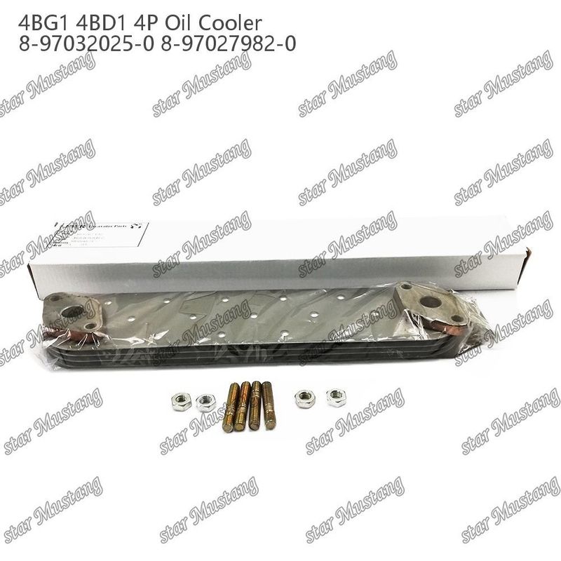 Yağ soğutucu 4BG1 4BD1 4P 8-97032025-0 8-97027982-0 Isuzu Motor yedek parçaları için