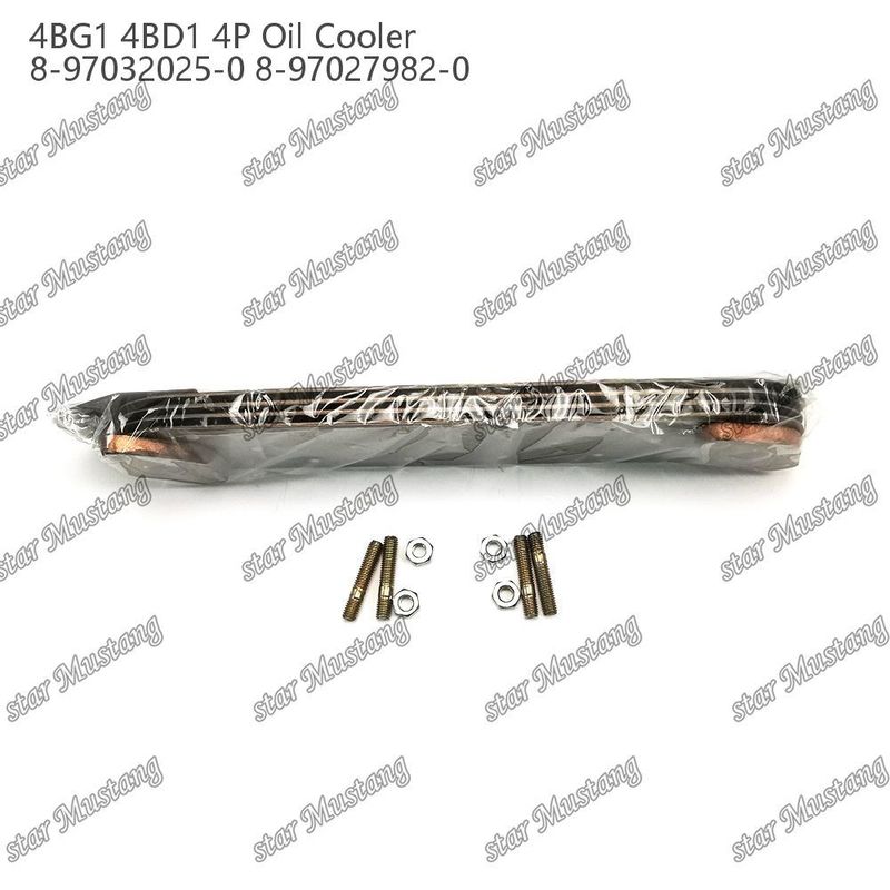 Yağ soğutucu 4BG1 4BD1 4P 8-97032025-0 8-97027982-0 Isuzu Motor yedek parçaları için