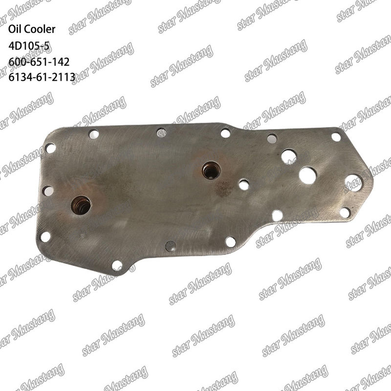 KUMATSU Motor yedek parçaları için yağ soğutucu 4D105-5 600-651-142 6134-61-2113