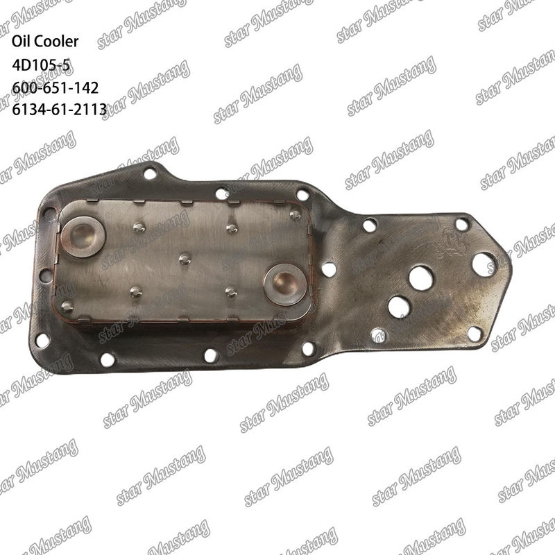 KUMATSU Motor yedek parçaları için yağ soğutucu 4D105-5 600-651-142 6134-61-2113