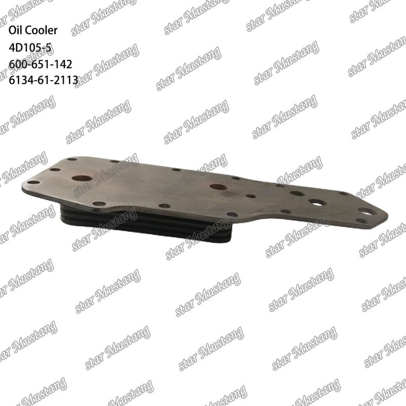 KUMATSU Motor yedek parçaları için yağ soğutucu 4D105-5 600-651-142 6134-61-2113