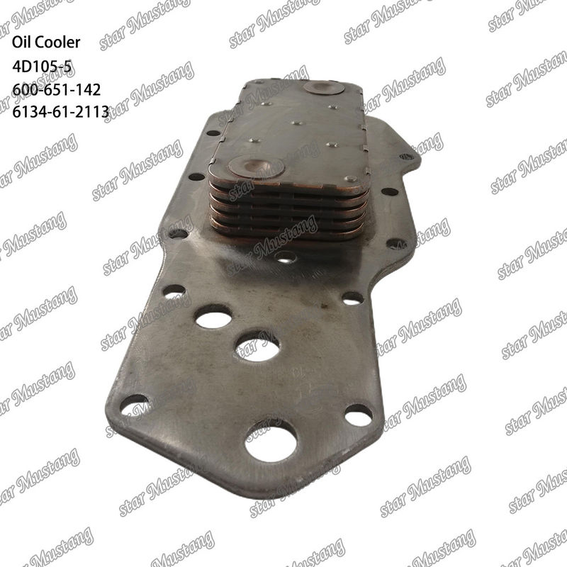 KUMATSU Motor yedek parçaları için yağ soğutucu 4D105-5 600-651-142 6134-61-2113