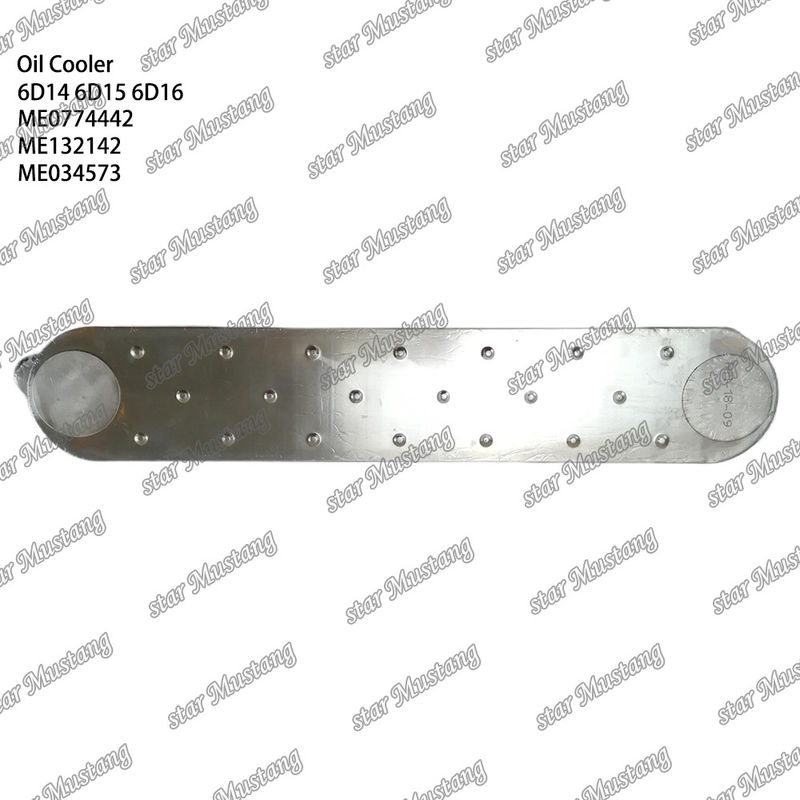 Yağ soğutucu 6D14 6D15 6D16 4 adet ME0774442 ME132142 ME034573 Mitsubishi Motor yedek parçaları için