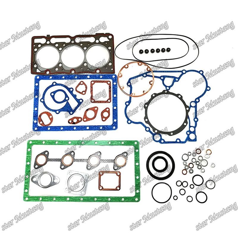 D1005 Tam Gasketi Set Baş Gasketi 1G040-03310 Üst 1G041-99352 Alt 1G062-99365 Kubota için Uygun