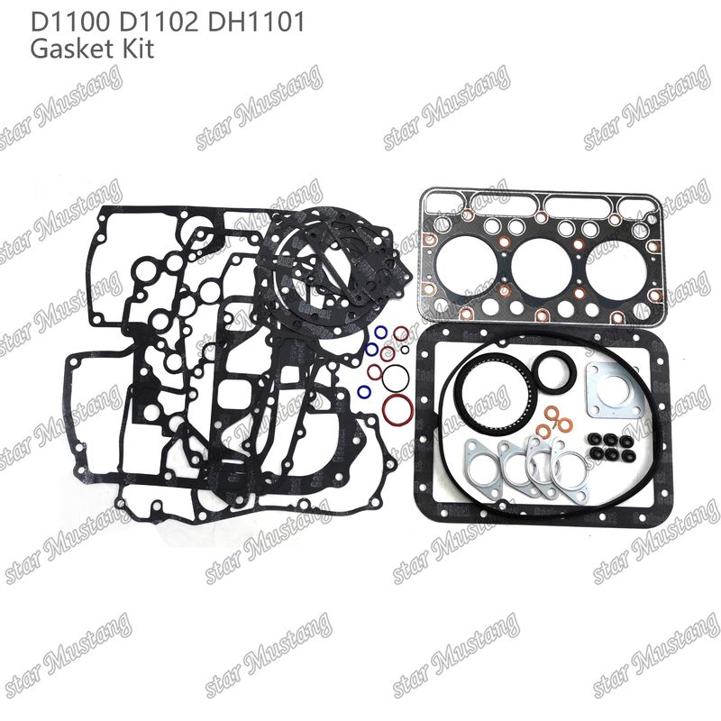 D1100 D1102 DH1101 Tam Gasketi Set Baş Gasketi 15354-03310 Üst 07916-24345 Alt 07916-24980 Kubota için Uygun