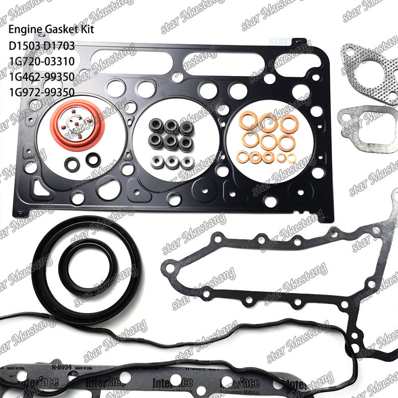 D1503 D1703 Tam Dayanıklı Metal 1G720-03310 1G462-99350 1G972-99350 Kubota için Uygun