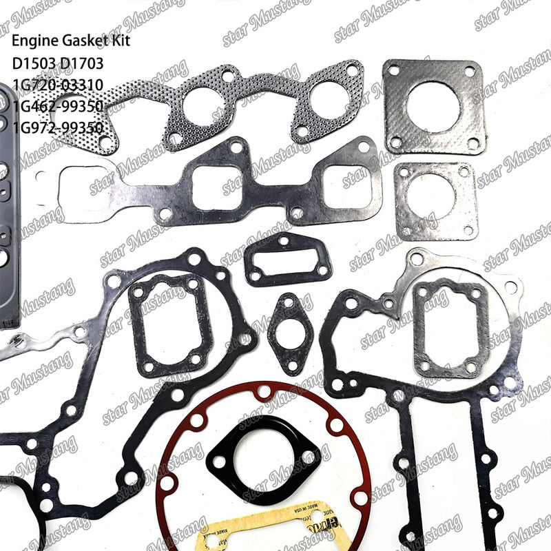 D1503 D1703 Tam Dayanıklı Metal 1G720-03310 1G462-99350 1G972-99350 Kubota için Uygun
