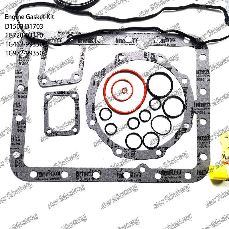 D1503 D1703 Tam Dayanıklı Metal 1G720-03310 1G462-99350 1G972-99350 Kubota için Uygun