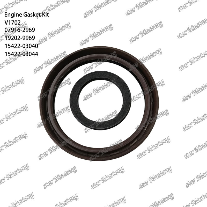 V1702 Kubota için uygun tam dikiş seti 07916-2969 19202-9969 15422-03040 15422-03044