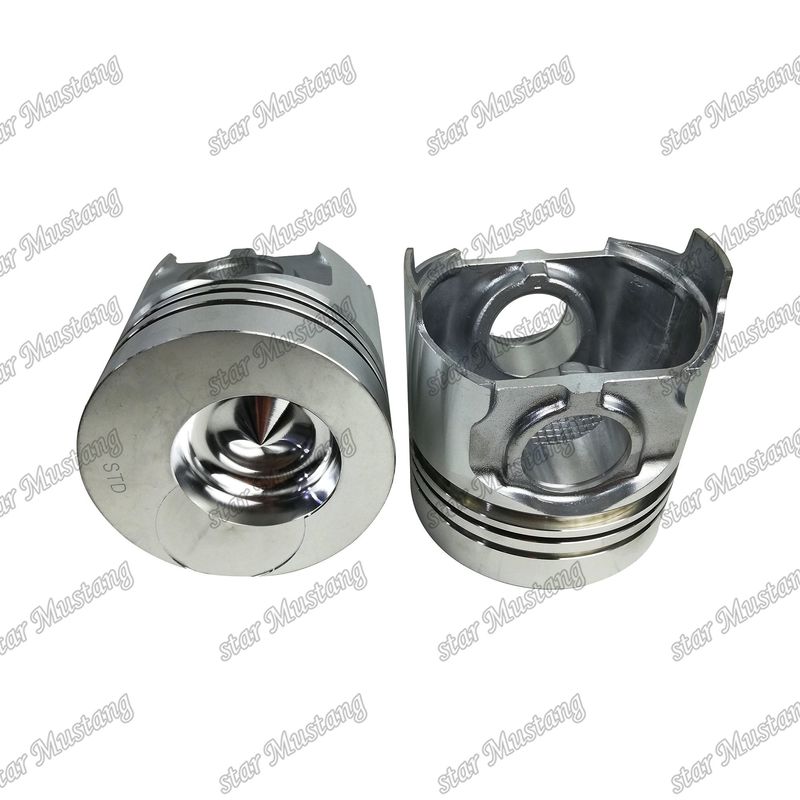Piston 4D94-3 32 mm iğne deliği Kumatsu Motor yedek parçaları için 6144-33-2110