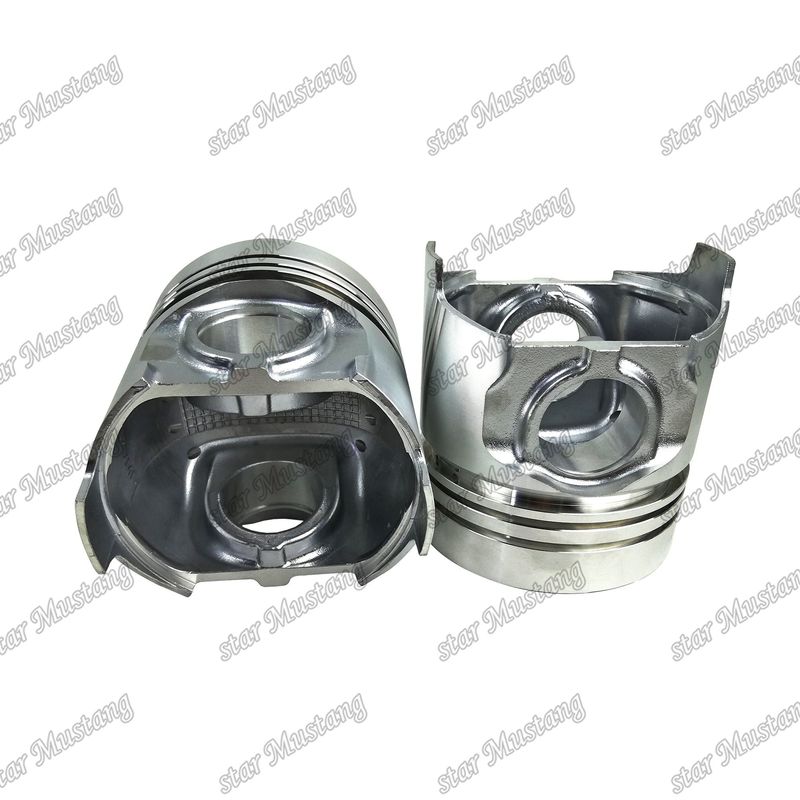 Piston 4D94-3 32 mm iğne deliği Kumatsu Motor yedek parçaları için 6144-33-2110