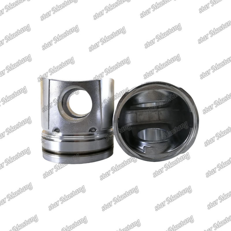 Piston 4D102 6D102 51mm Yanma odası 6735-31-2110 6735-31-2111 6735-31-2140 Kumatsu Motor yedek parçaları için