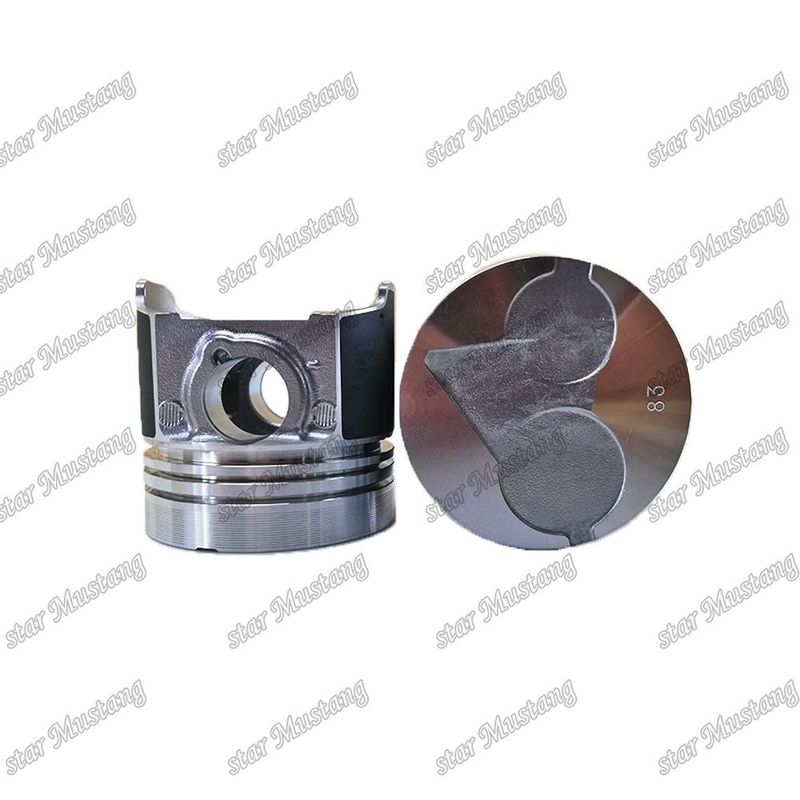 Piston D1503 V2003 Üçgen tabanı 1G701-21112 1A021-21112 Kubota motor yedek parçaları için
