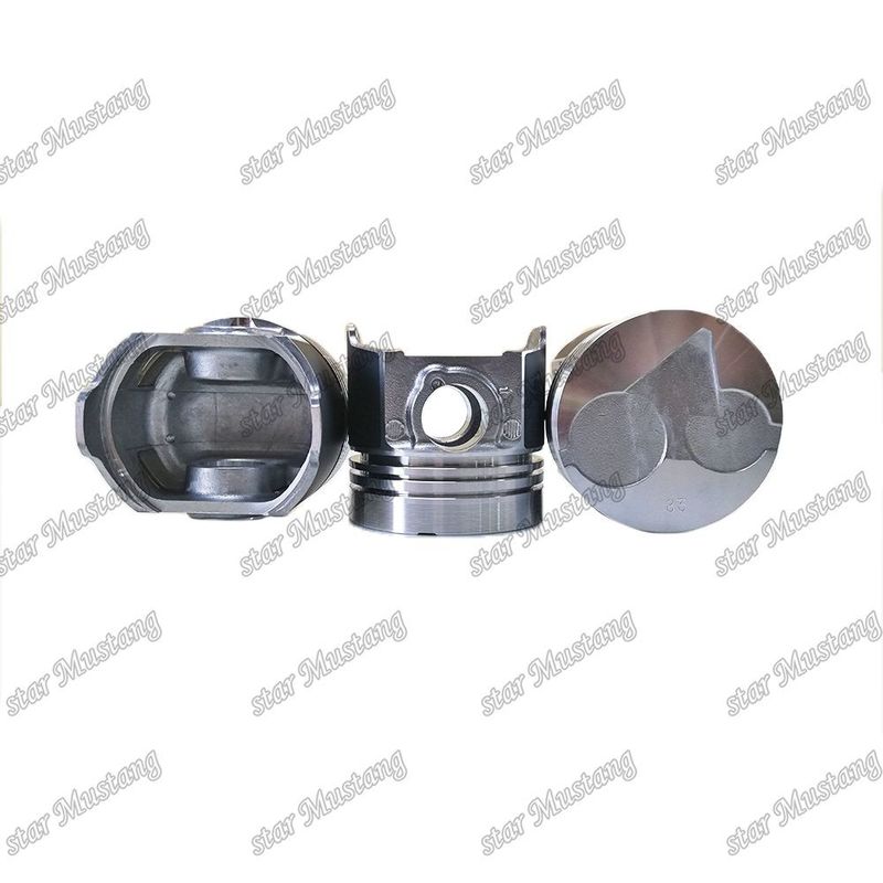 Piston D1503 V2003 Üçgen tabanı 1G701-21112 1A021-21112 Kubota motor yedek parçaları için