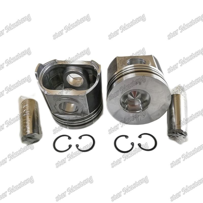 Piston D1503 V2003 Swirl 38 mm yanma odası 1G770-21112 1G770-21122 Kubota motor yedek parçaları için