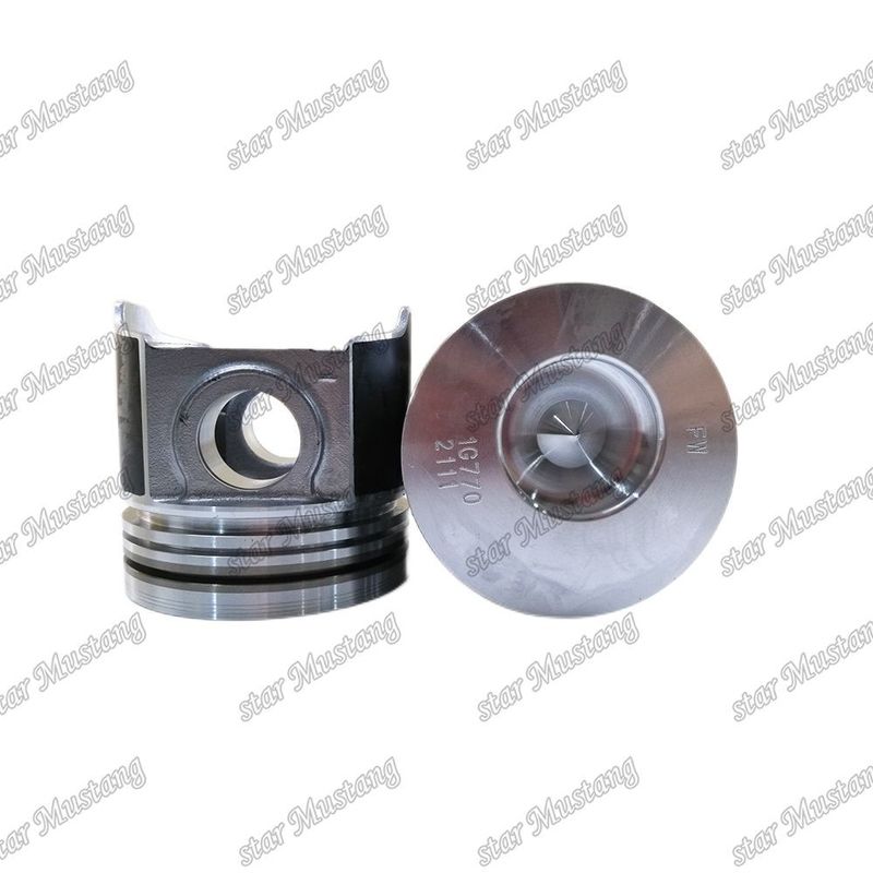 Piston D1503 V2003 Swirl 38 mm yanma odası 1G770-21112 1G770-21122 Kubota motor yedek parçaları için
