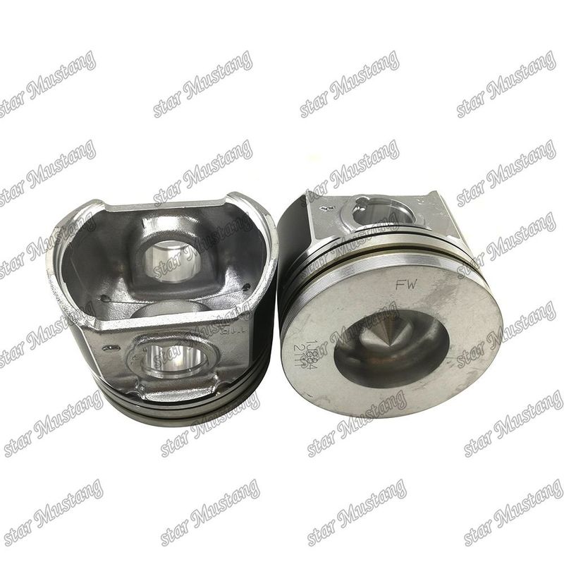 Piston V2403 Yanma odası 44mm 1J884-2111 1J884-21110 Kubota motor yedek parçaları için