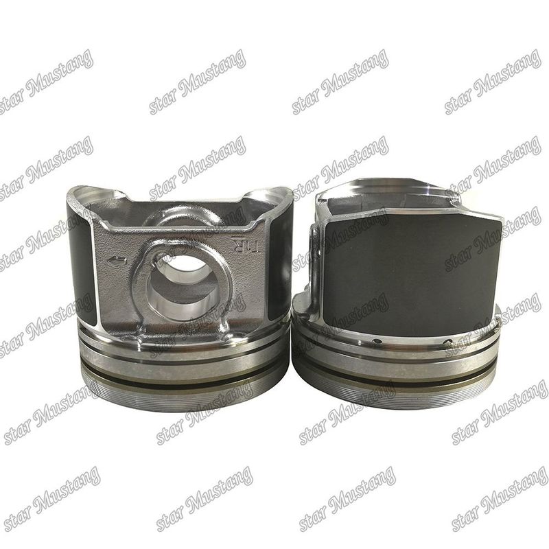 Piston V2403 Yanma odası 44mm 1J884-2111 1J884-21110 Kubota motor yedek parçaları için