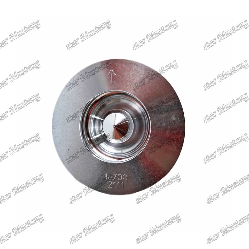 Piston V2607 CR Kubota Motor yedek parçaları için yanma odası 45.5mm 1J700-21110