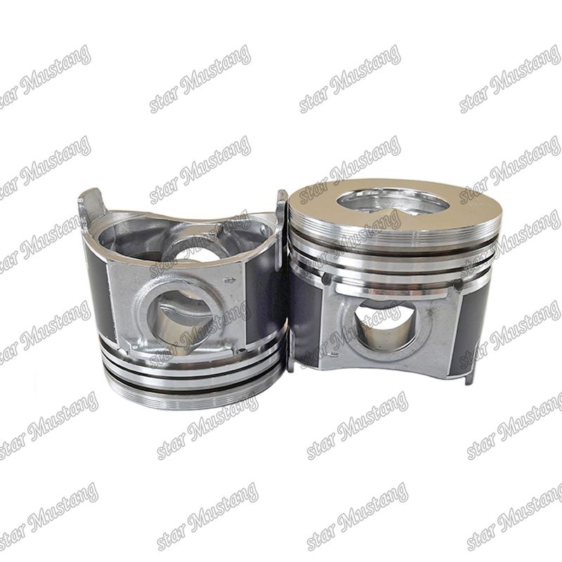 Piston V2607 CR Kubota Motor yedek parçaları için yanma odası 45.5mm 1J700-21110
