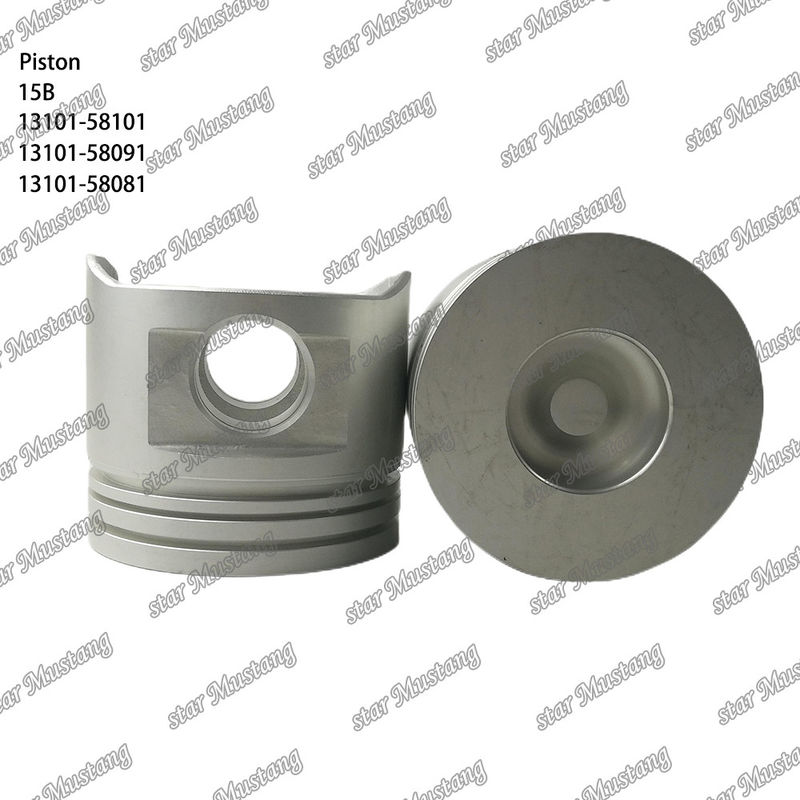 15B Motor Piston 13101-58101 13101-58091 13101-58081 TOYOTA motor yedek parçaları için