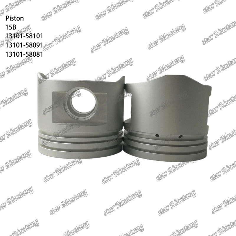 15B Motor Piston 13101-58101 13101-58091 13101-58081 TOYOTA motor yedek parçaları için