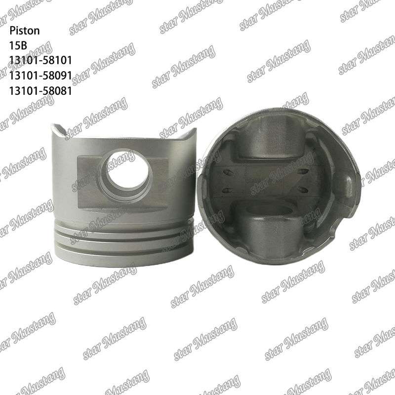15B Motor Piston 13101-58101 13101-58091 13101-58081 TOYOTA motor yedek parçaları için