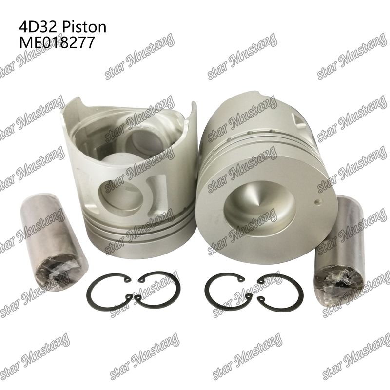 Piston 4D32 Yanma odası 52mm Yükseklik 112.3mm ME018277 Mitsubishi Motor yedek parçaları için