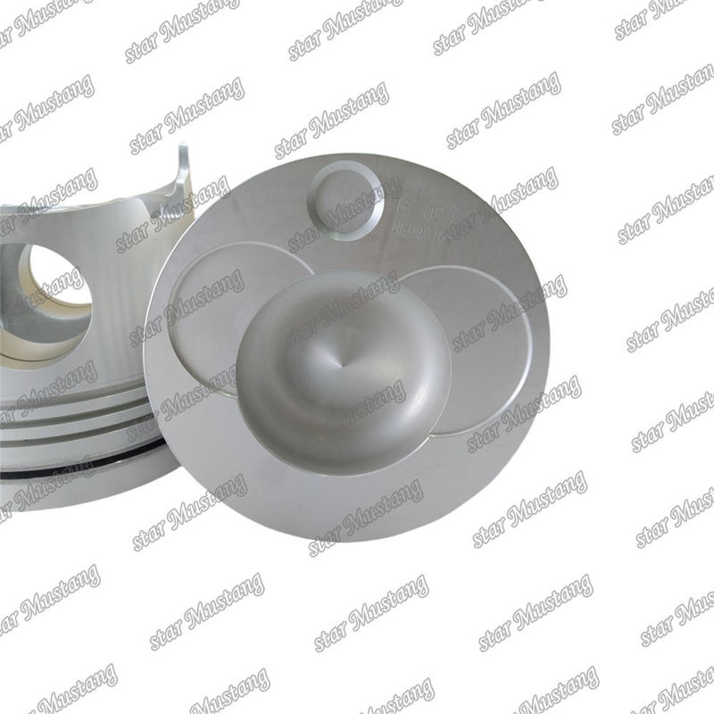 Piston 8DC11 ME090165 Yanma odası 76mm Mitsubishi Motor yedek parçaları için yağ halkası 4mm