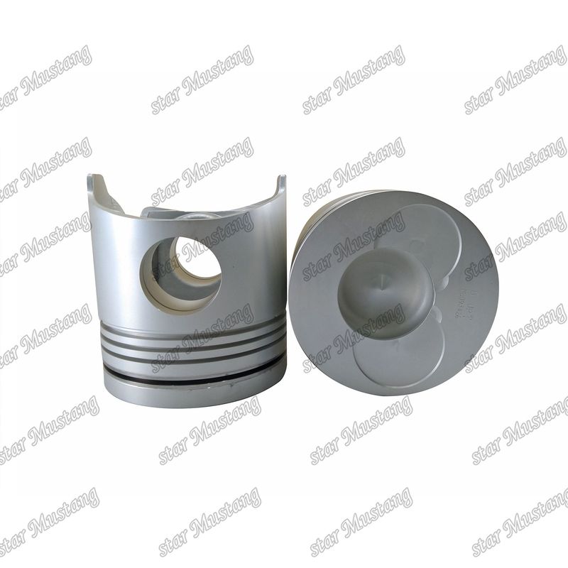 Piston 8DC11 ME093426 Yanma odası 64 mm Mitsubishi Motor yedek parçaları için yağ halkası 4 mm