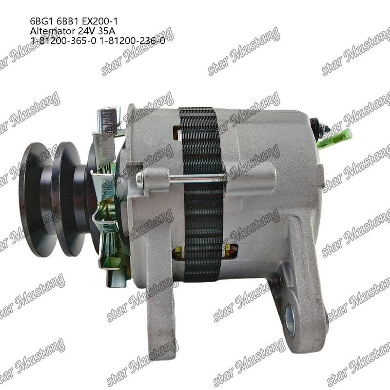 Alternatör 6BG1 6BB1 EX200-1 24V 35A 1-81200-365-0 1-81200-236-0