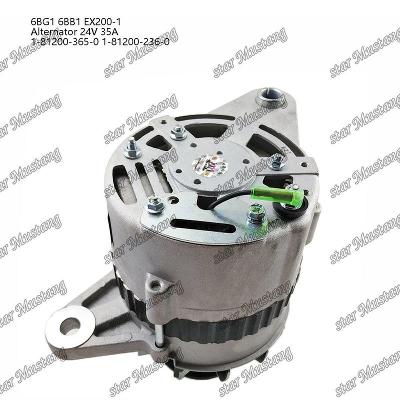 Alternatör 6BG1 6BB1 EX200-1 24V 35A 1-81200-365-0 1-81200-236-0