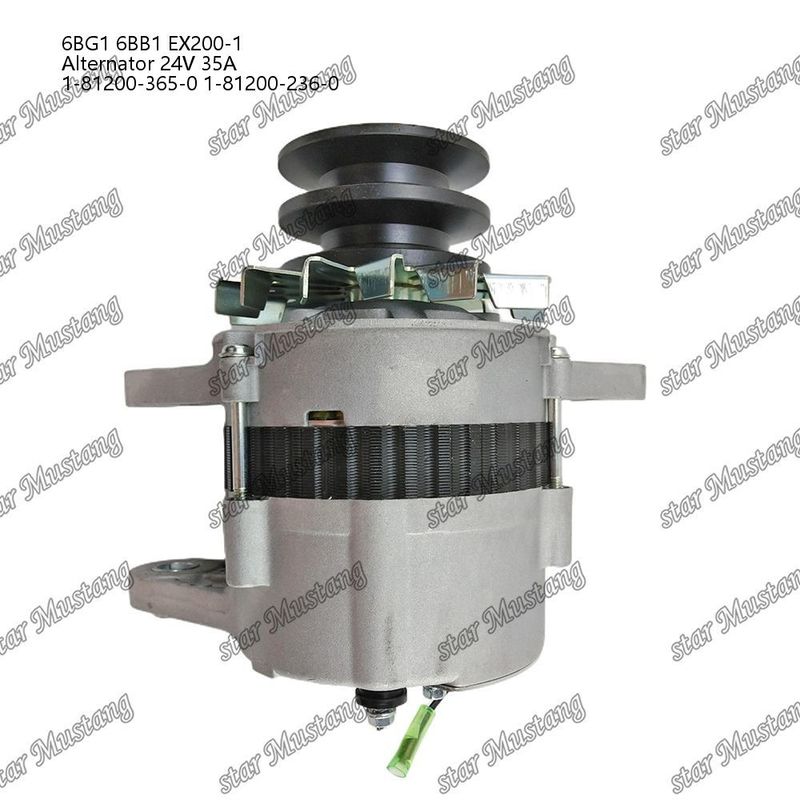 Alternatör 6BG1 6BB1 EX200-1 24V 35A 1-81200-365-0 1-81200-236-0