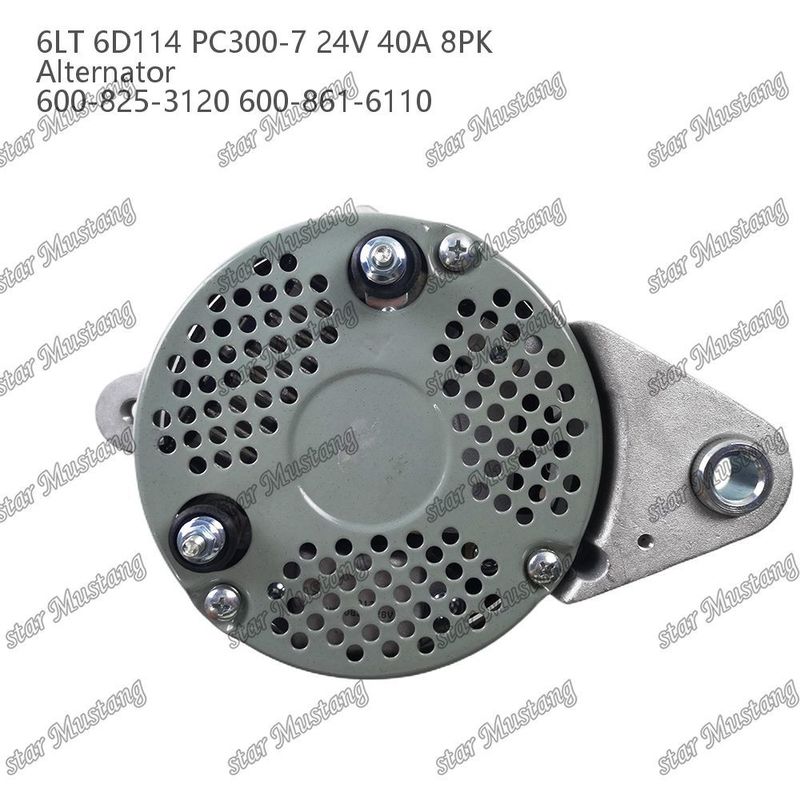 Alternatör 6LT 6D114 PC300-7 24V 40A 8PK 600-825-3120 600-861-6110
