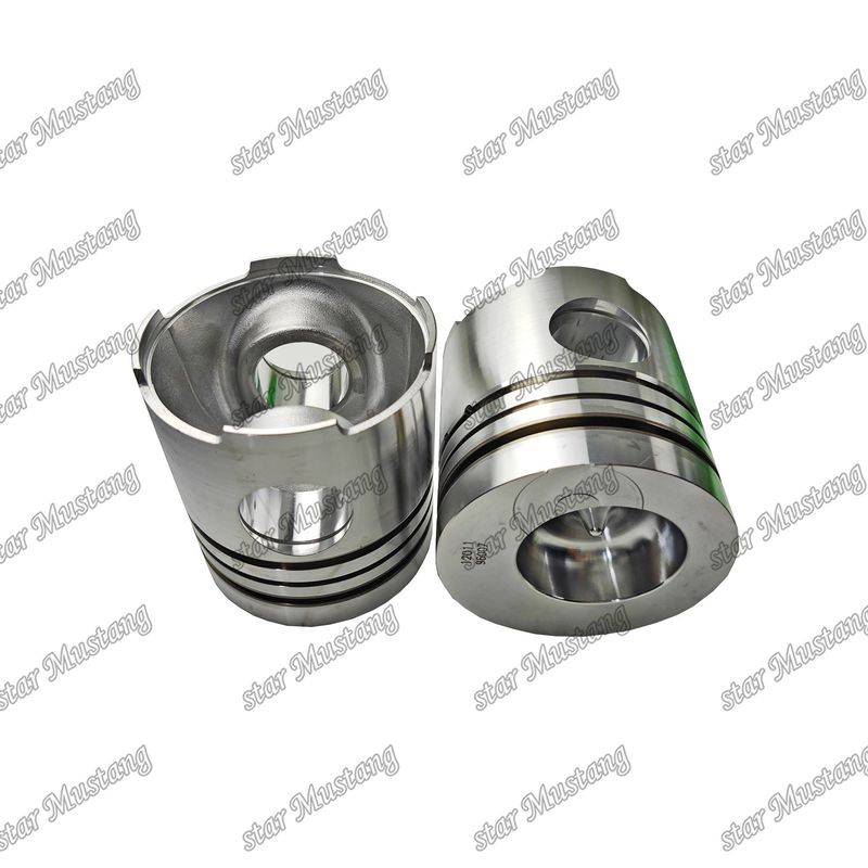 Piston PD6 12011-9007 Yanma odası 69mm Yükseklik 132mm Çaprağı 125mm Nissan Motor yedek parçaları için