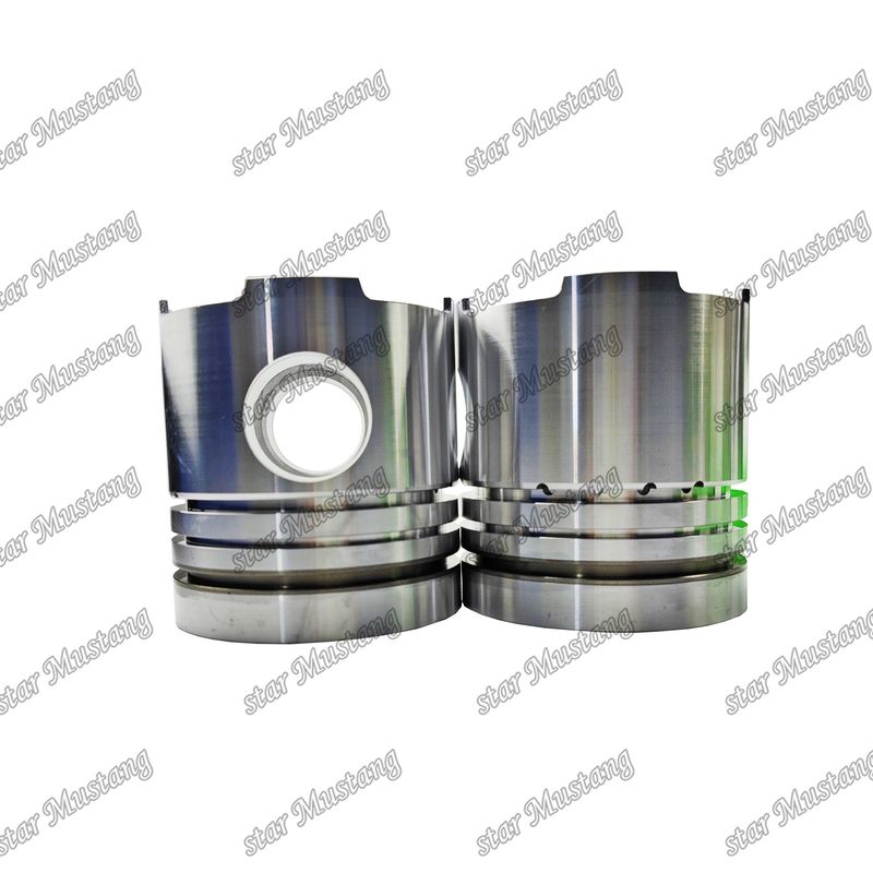 Piston PD6 12011-9007 Yanma odası 69mm Yükseklik 132mm Çaprağı 125mm Nissan Motor yedek parçaları için