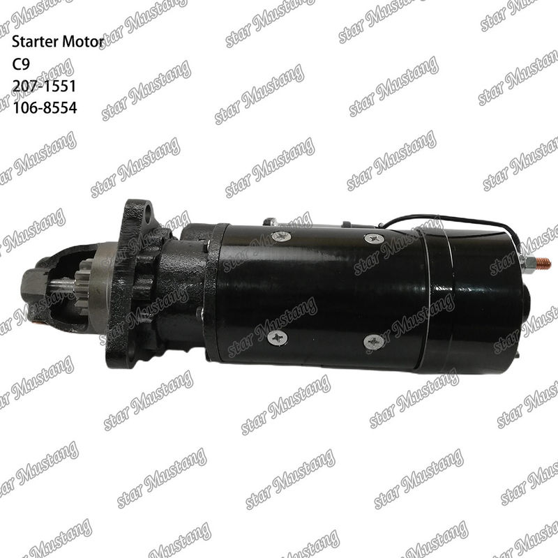Motor Starter Motoru C9 11T 207-1551 106-8554 Caterpillar Motor yedek parçaları için