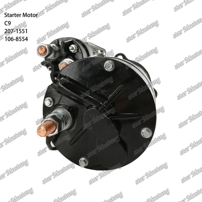 Motor Starter Motoru C9 11T 207-1551 106-8554 Caterpillar Motor yedek parçaları için