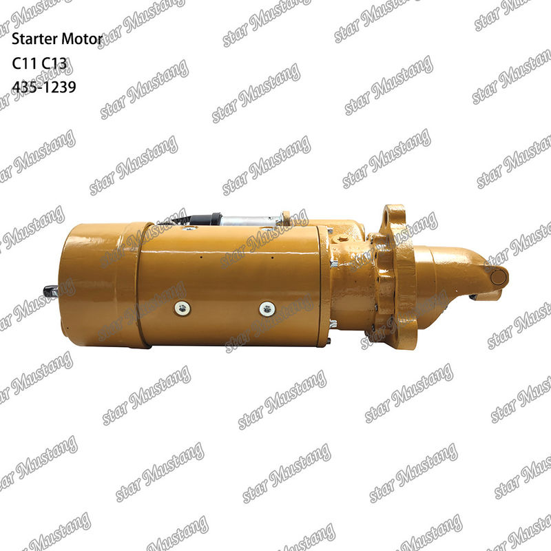 Motor Starter Motoru C11 C13 435-1239 Caterpillar Motor yedek parçaları için