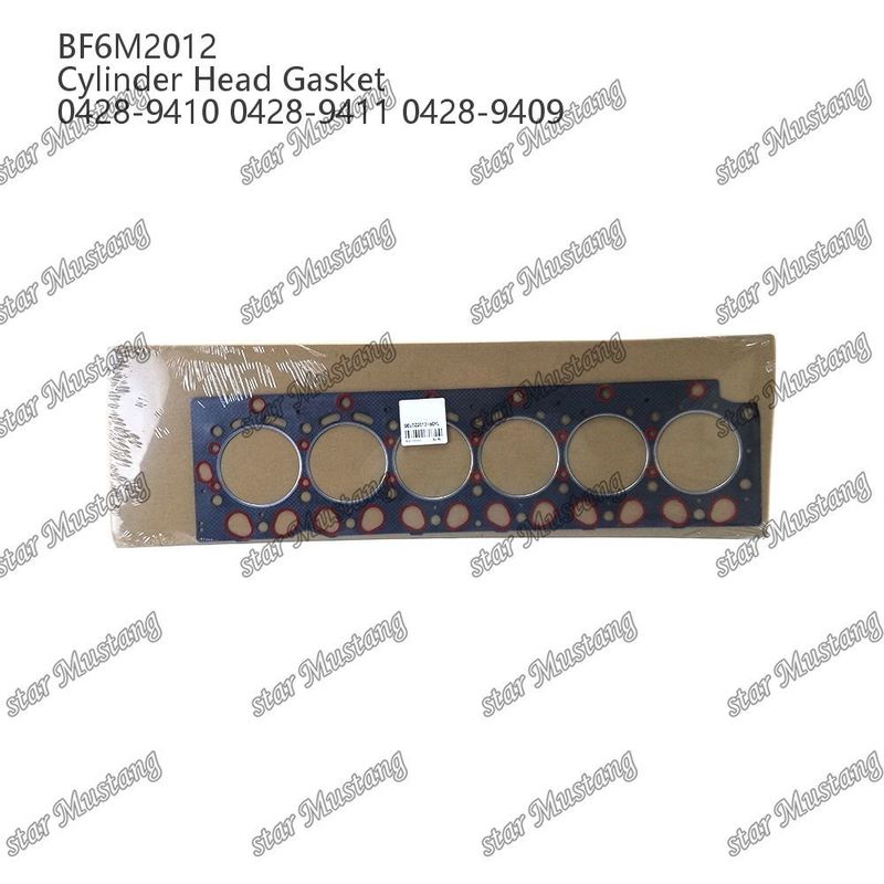 BF6M2012 Asbest 0428-9410 0428-9411 0428-9409 Deutz Motor yedek parçaları için