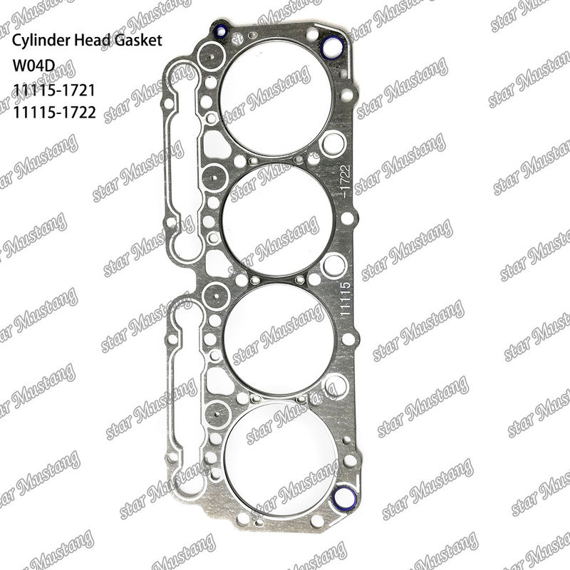 HINO Motor yedek parçaları için silindir başı dikiş W04D 11115-1721 11115-1722