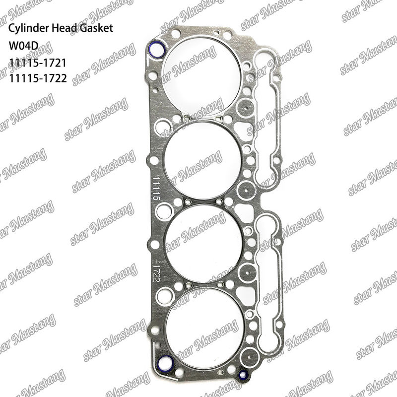HINO Motor yedek parçaları için silindir başı dikiş W04D 11115-1721 11115-1722