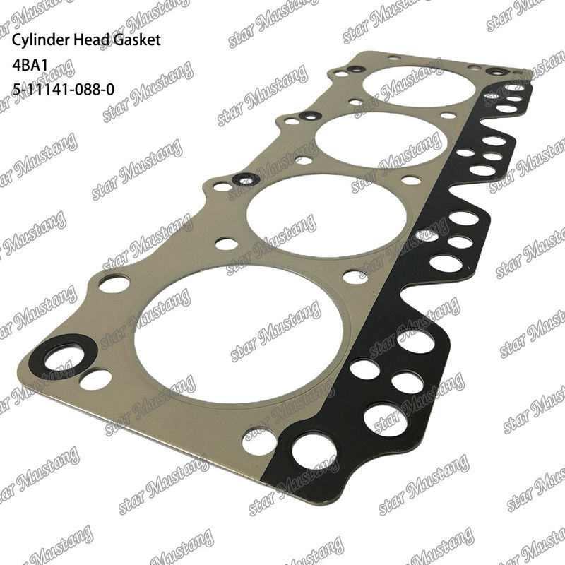 Silindir başı dikiş 4BA1 Metal 5-11141-088-0 ISUZU Motor yedek parçaları için