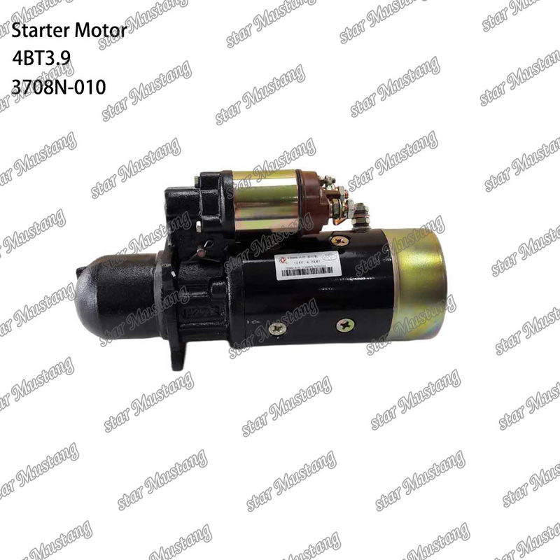 4BT3.9 Motor Starter Motoru 3708N-010 24V 4.5KW 10T CUMMINS Motor yedek parçaları için